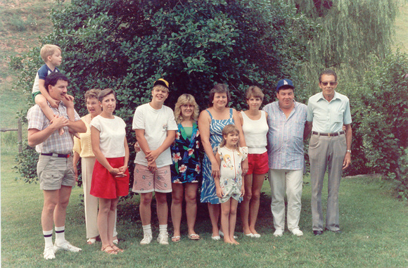 Beal Halsey Family 1986