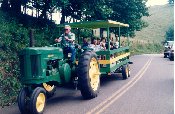 Rex Halsey Tractor Ride 1996