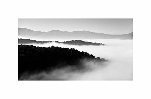 Blue Ridge Valley Fog, Western North Carolina